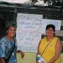 Wendy and Shelly, Buduburam - Dec 2003