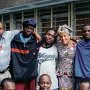Press Conference with "Wakinbizi" Rock Group, Nairobi, Kenya - 2004 
